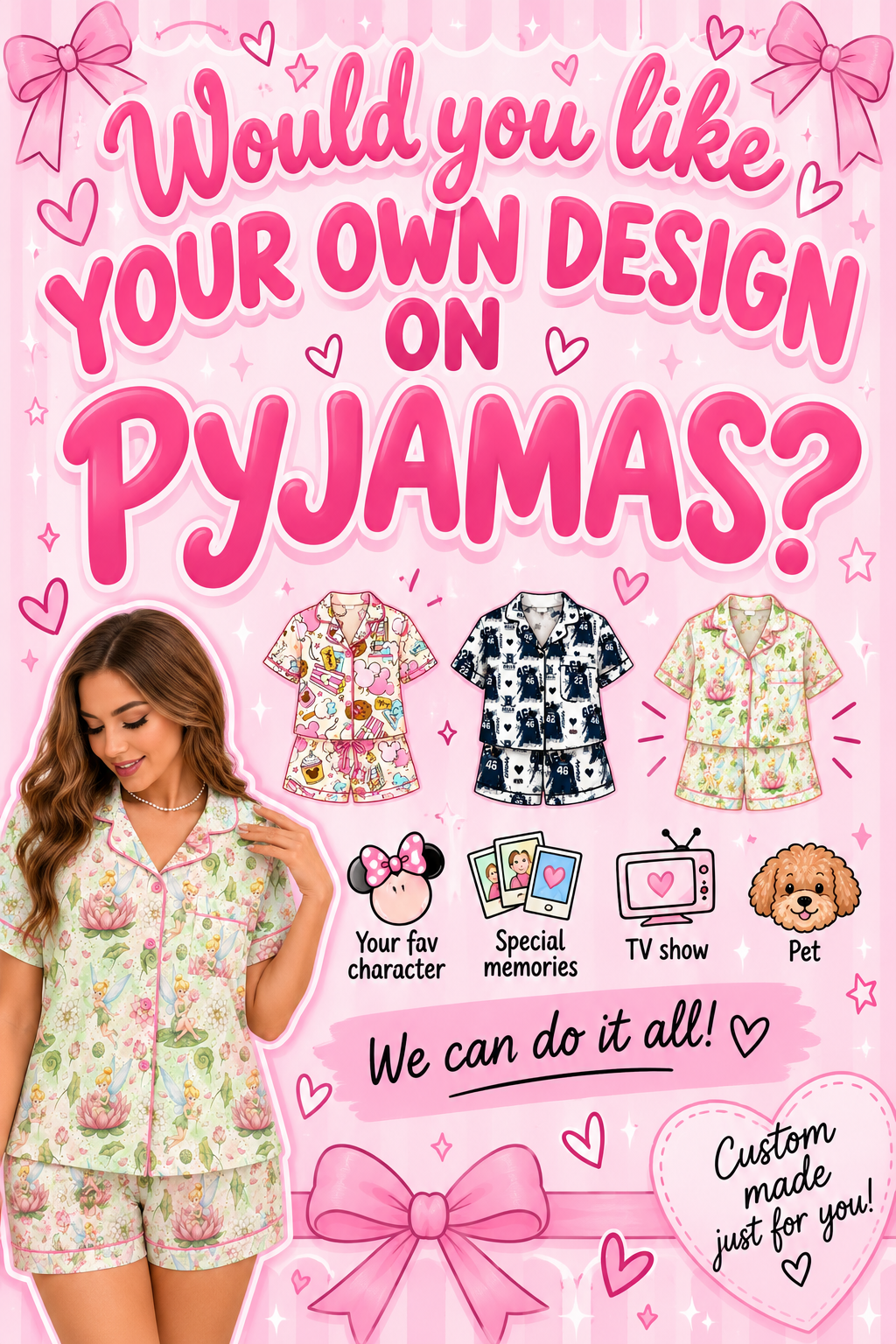 design your own pyjamas!