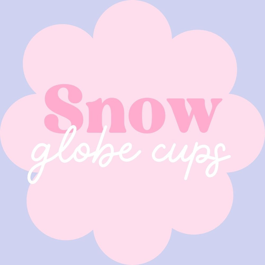 Snow Globe Cups