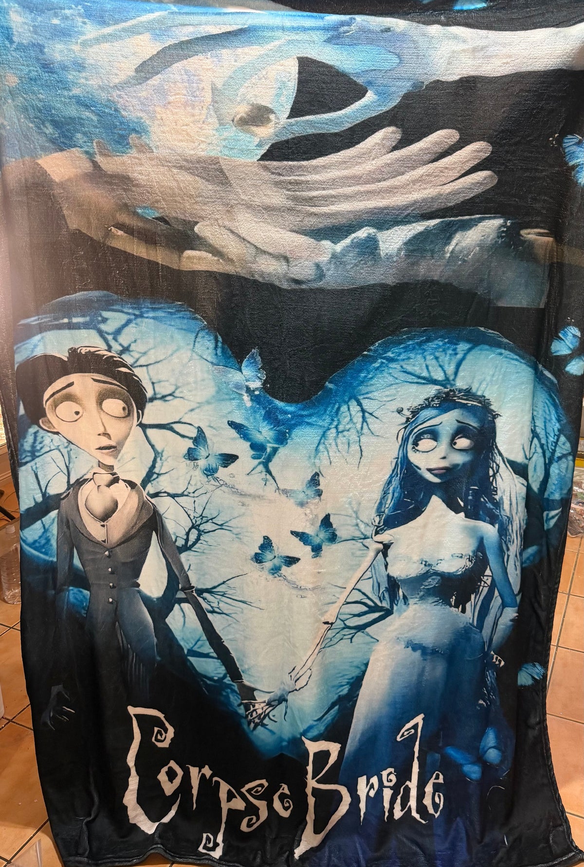 Corpse bride blanket