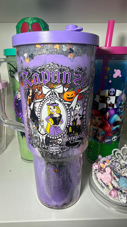 Halloween 30oz paint swirly