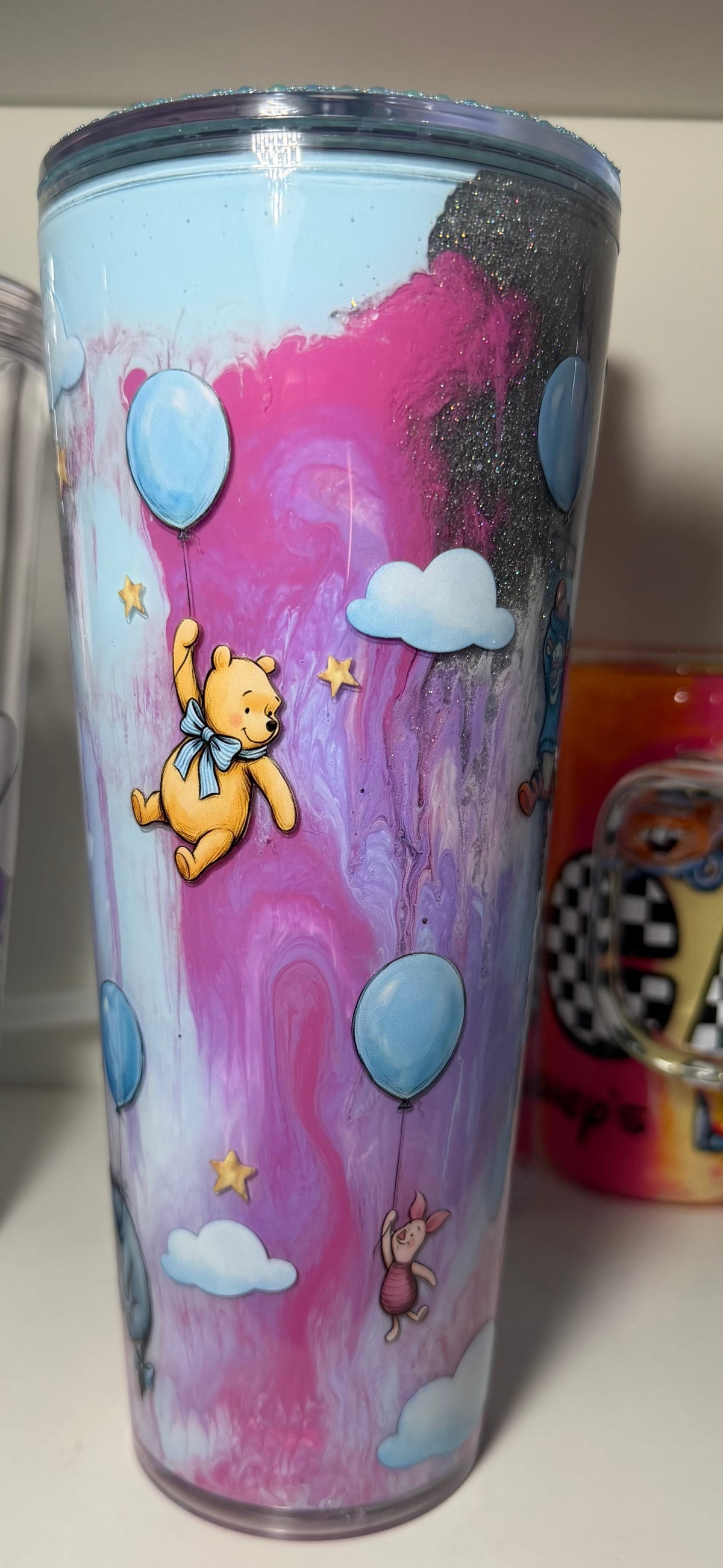 Balloons paint swirly