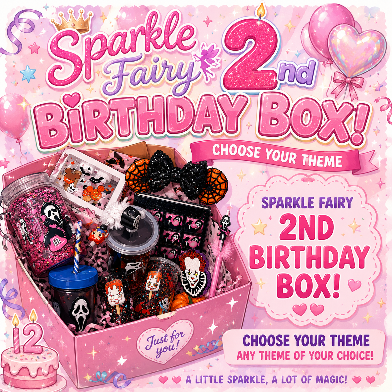 Themed birthday box!