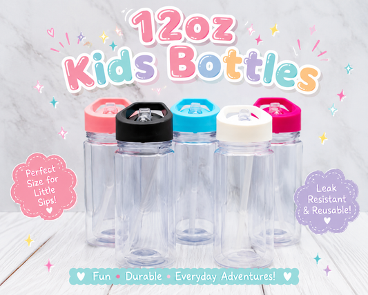 kids snowglobe bottles 12oz - any solution