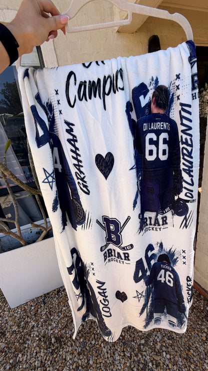 Throw blankets original size 150X200 (3 WEEK PREORDER)