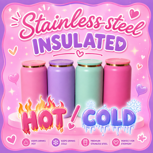 Stainless steel insulated cup hot/cold
