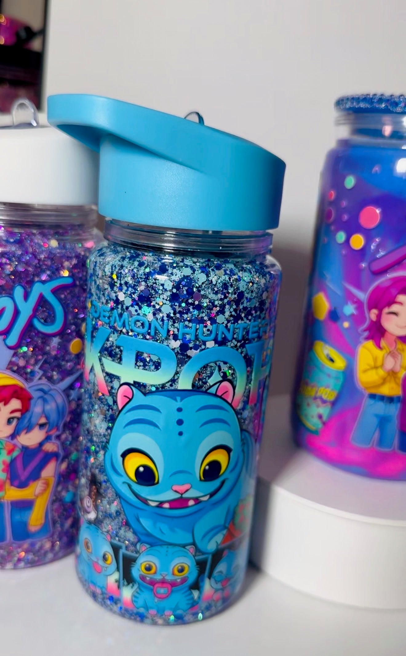 kids snowglobe bottles 12oz - any solution