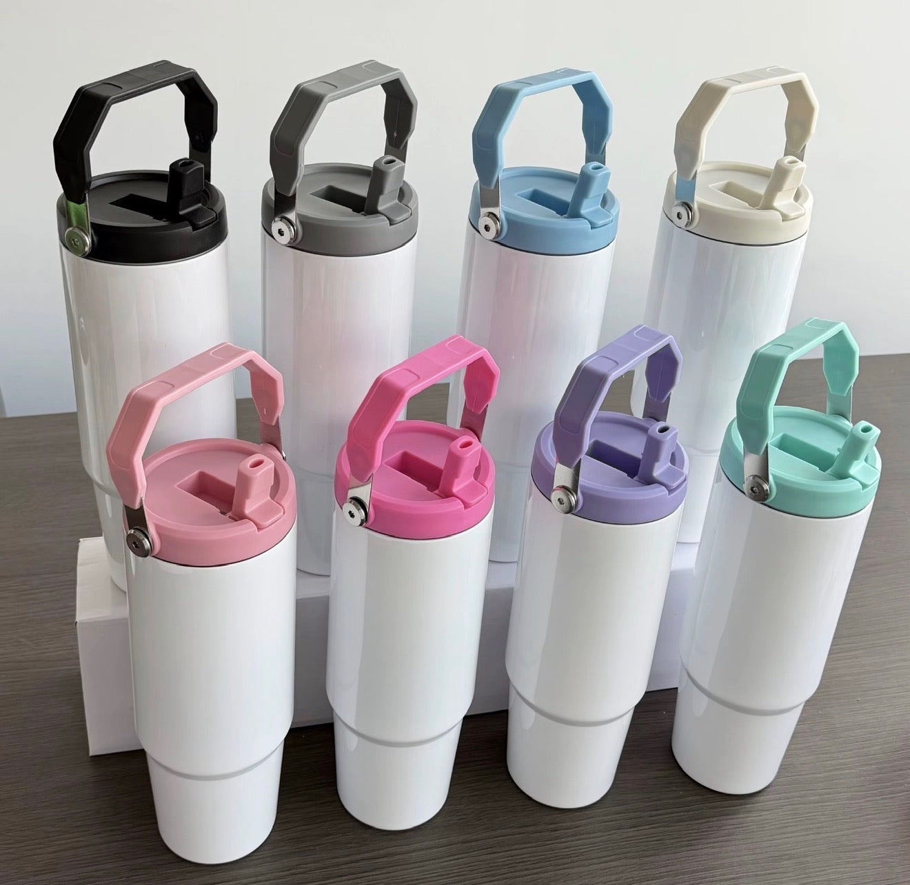Gelato coloured lid HOT&COLD Insulated handled bottles