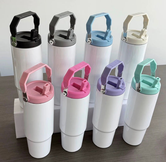 Gelato coloured lid HOT&COLD Insulated handled bottles