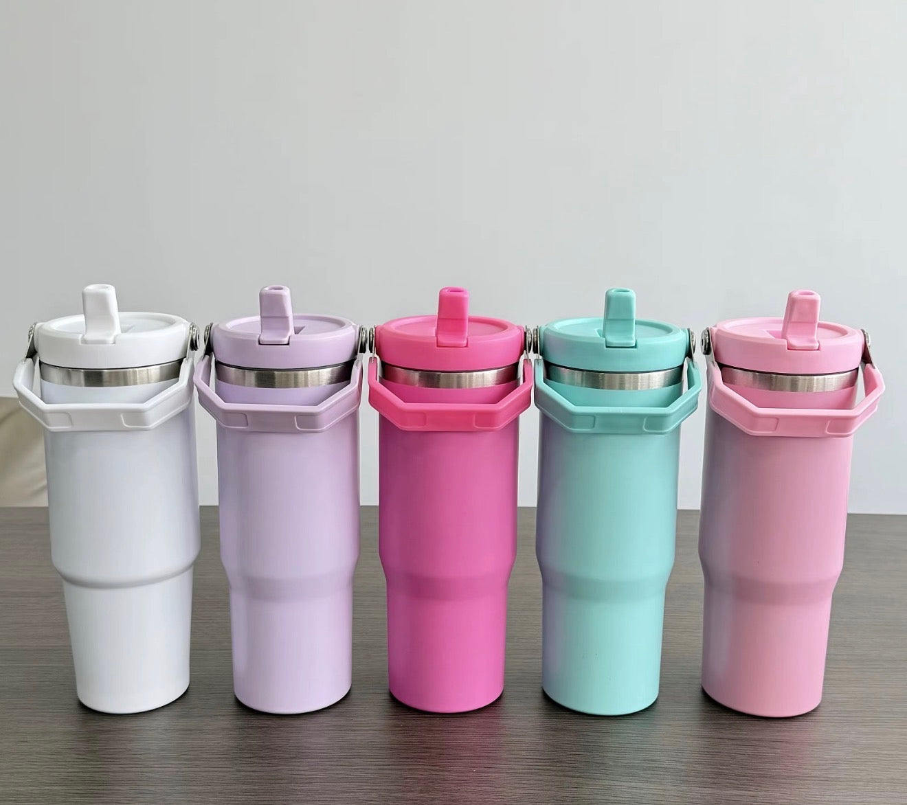 Gelato coloured lid HOT&COLD Insulated handled bottles