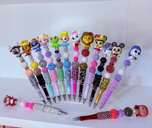 Cutesie character pens - standard & extended