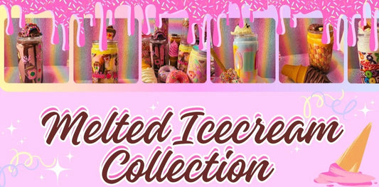 Melted Icecream Collection snowglobe tumblers